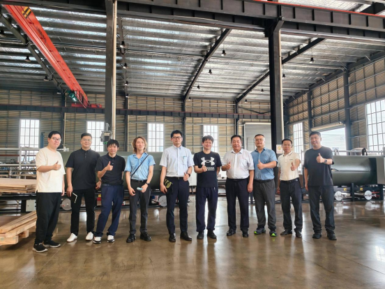 日本东丽考察团队与瑞源合影